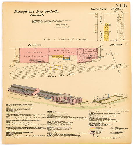 Pennsylvania Iron Works Co., Hexamer General Surveys, Volume 25
