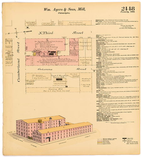 Wm. Ayres & Sons Mill, Hexamer General Surveys, Volume 25