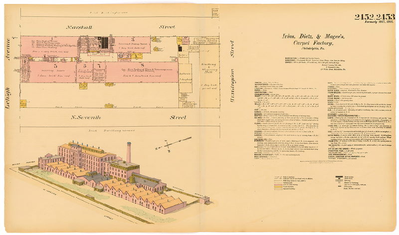 Ivins, Dietz & Magee, Carpet Factory, Hexamer General Surveys, Volume 25