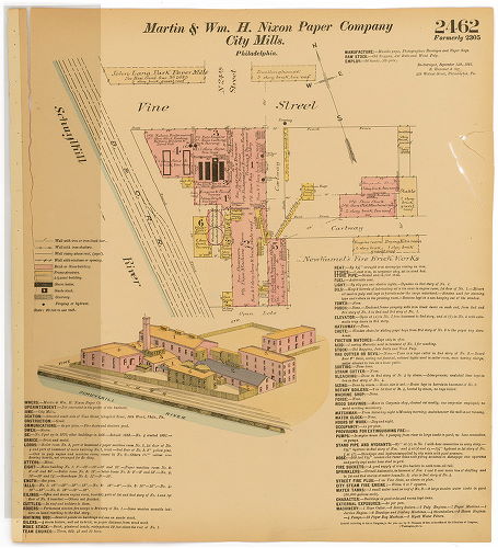 Martin Nixon and Wm. H. Nixon Paper Co. City Mills., Hexamer General Surveys, Volume 26