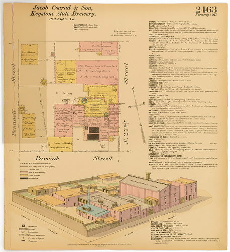 Jacob Conrad & Son, Keystone State Brewery, Hexamer General Surveys, Volume 26