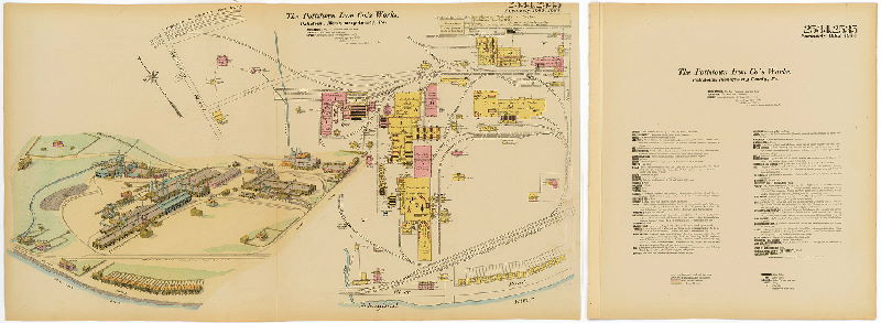 Pottstown Iron Co.'s Works, Hexamer General Surveys, Volume 26
