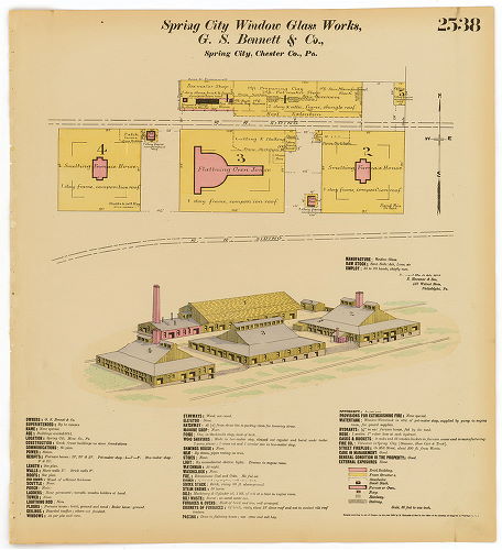 Sping City Window Glass Works, Hexamer General Surveys, Volume 26