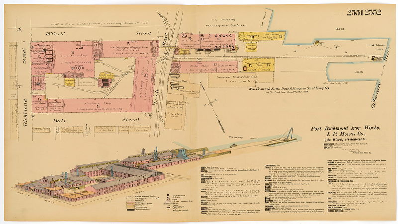 Port Richmond Iron Works, Hexamer General Surveys, Volume 26