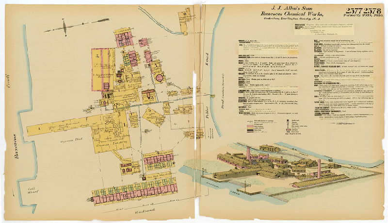 J. J. Allen Sons. Rancocoas Chemical Works, Hexamer General Surveys, Volume 27