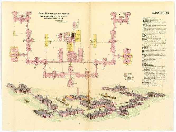 State Hospital for the Insane, Hexamer General Surveys, Volume 27