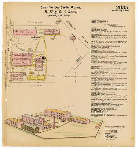 Camden Oil Cloth Works, Hexamer General Surveys, Volume 27