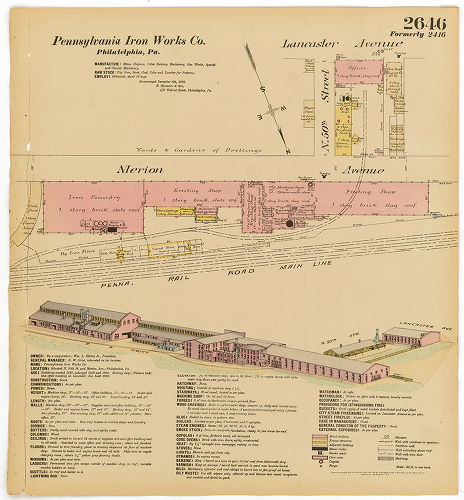 Pennsylvania Iron Works Co., Hexamer General Surveys, Volume 27