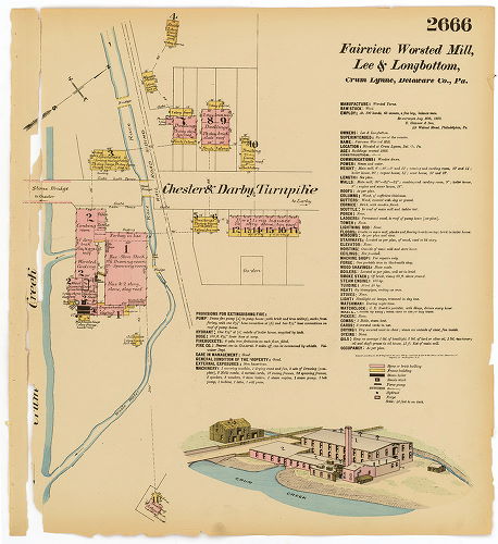 Fairview Worsted Mill, Hexamer General Surveys, Volume 28