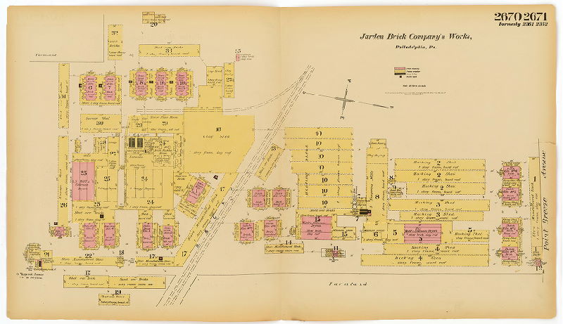 Jarden Brick Company's Works, Hexamer General Surveys, Volume 28