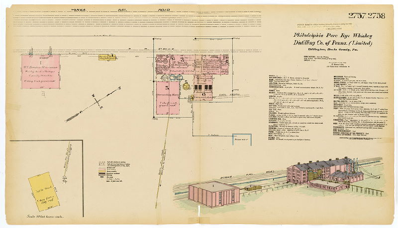 Philadelphia Pure Rye Whiskey Distilling Co. of Penna. (Limited), Hexamer General Surveys, Volume 29