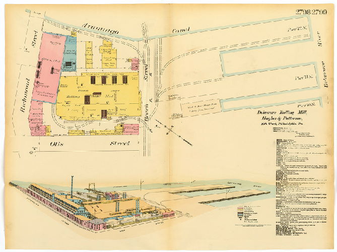 Delaware Rolling Mill, Hexamer General Surveys, Volume 29