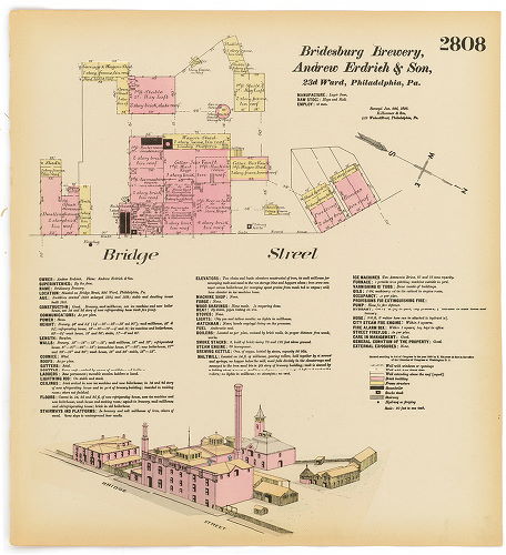 Bridesburg Brewery, Hexamer General Surveys, Volume 29