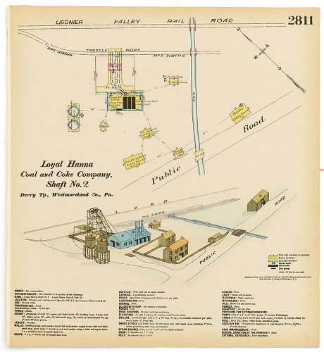 Loyal Hanna Shaft No. 2, Loyal Hanna Coal & coke Co., Hexamer General Surveys, Volume 29