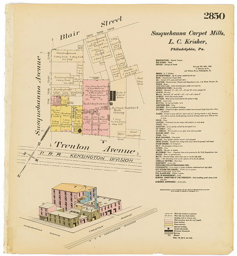 Susquehanna Carpet Mills, Hexamer General Surveys, Volume 29