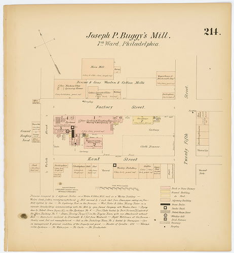 Joseph P. Buggy's Mill, Hexamer General Surveys, Volume 3