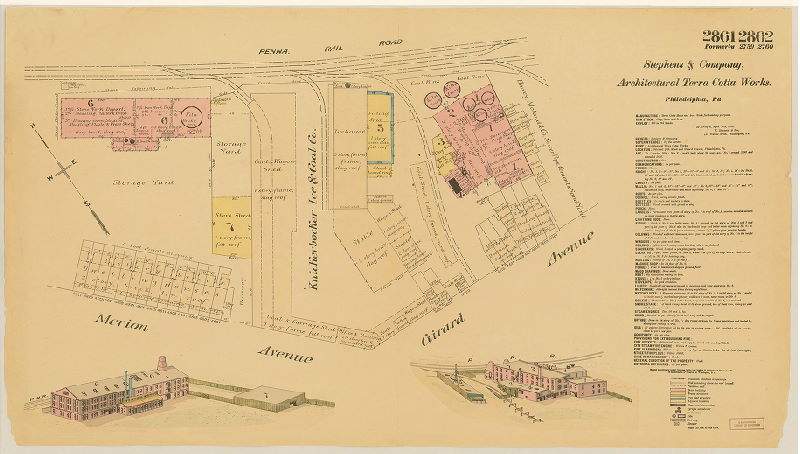 Stephens & Co. Architectural Terra Cotta Works, Hexamer General Surveys, Volume 30