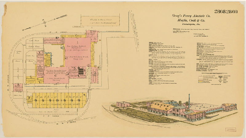 Gray's Ferry Abattoir Co., Hexamer General Surveys, Volume 30