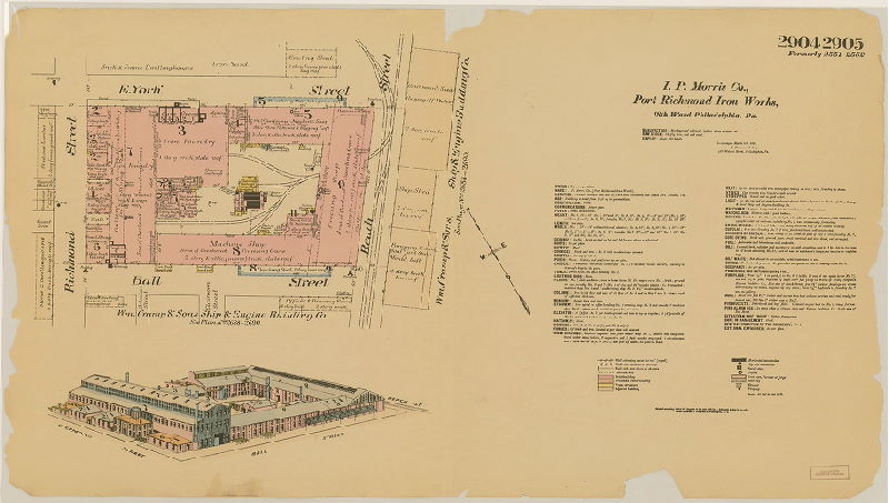 Port Richmond Iron Works, Hexamer General Surveys, Volume 30