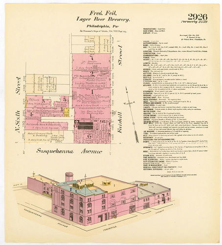Fred Feil, Lager Beer Factory, Hexamer General Surveys, Volume 30