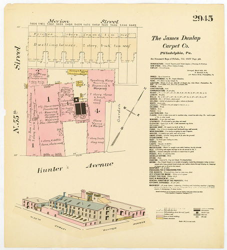 The James Dunlap Carpet Co., Hexamer General Surveys, Volume 30