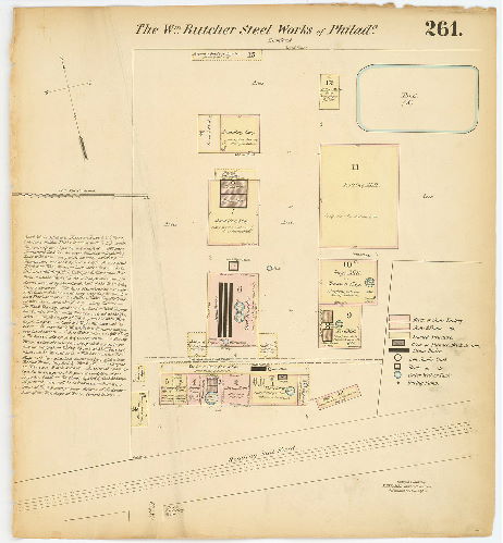 The William Butcher Steel Works of Philadelphia, Hexamer General Surveys, Volume 4