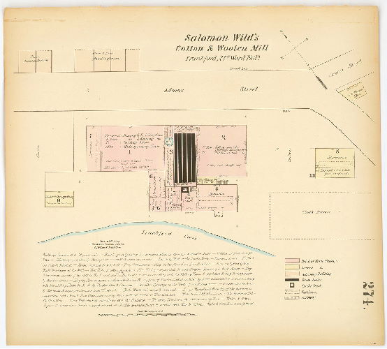 Salomon Wild's Cotton & Woolen Mill, Hexamer General Surveys, Volume 4
