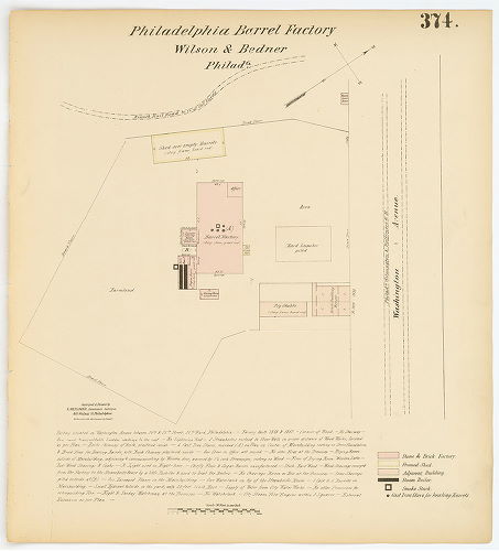 Philadelphia Barrel Factory, Hexamer General Surveys, Volume 5