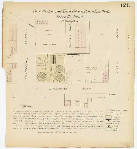 Port Richmond Terra Cotta & Drain Pipe Works, Hexamer General Surveys, Volume 5