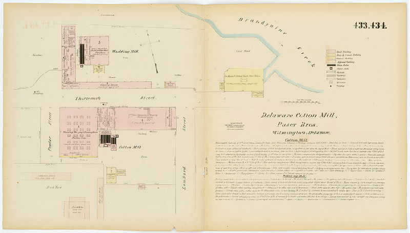Delaware Cotton Mill, Hexamer General Surveys, Volume 5