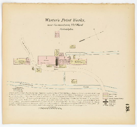 Wister's Print Works, Hexamer General Surveys, Volume 5