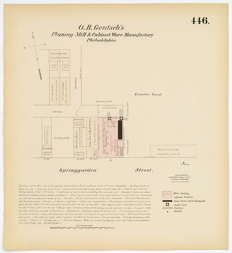 O.B. Gentsch's Planing Mill & Cabinet Ware Manufactory, Hexamer General Surveys, Volume 5