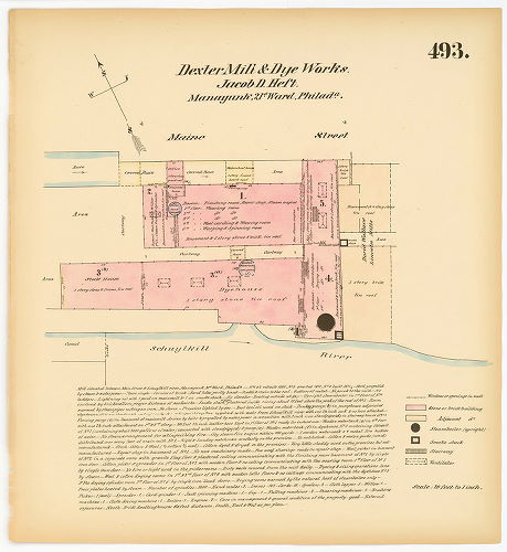 Dexter Mill & Dye Works, Hexamer General Surveys, Volume 6