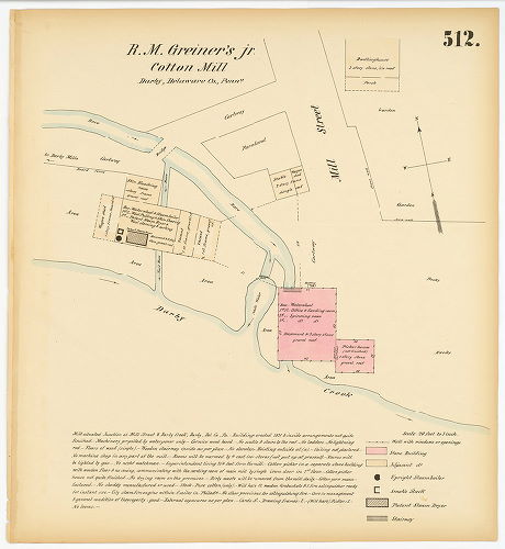 R.M. Greiner's Jr. Cotton Mill, Hexamer General Surveys, Volume 6