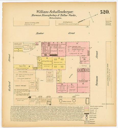 Morocco Manufactory & Tallow Works, Hexamer General Surveys, Volume 6