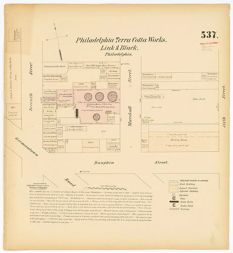 Philadelphia Terra Cotta Works, Hexamer General Surveys, Volume 6