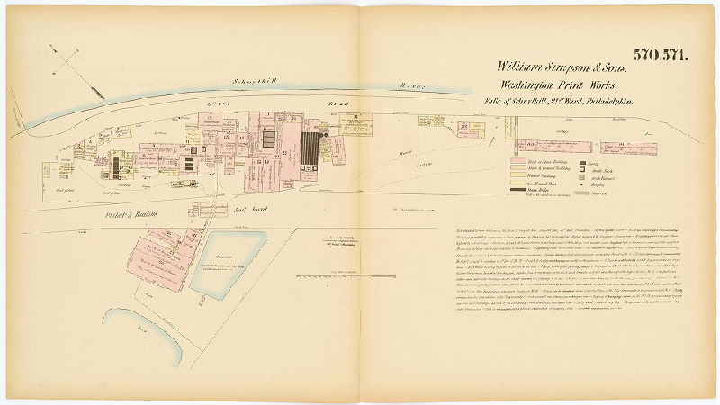 Washington Print Works, Hexamer General Surveys, Volume 7