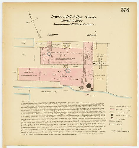 Dexter Mill & Dye Works, Hexamer General Surveys, Volume 7