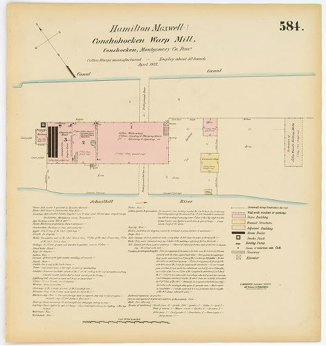 Conshohocken Warp Mill, Hexamer General Surveys, Volume 7