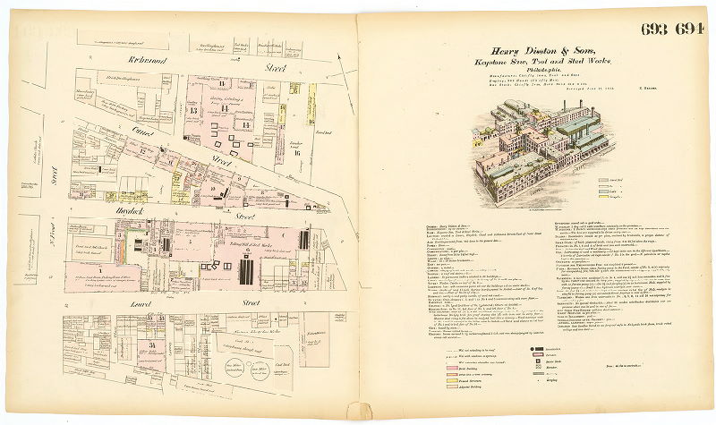 Keystone Saw, Tool and Steel Works, Hexamer General Surveys, Volume 8