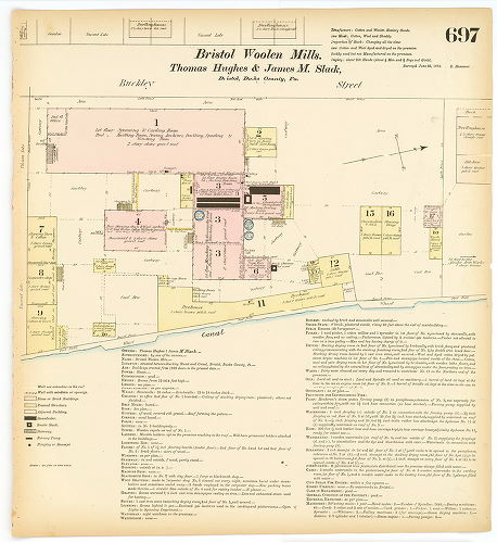 Bristol Woolen Mills, Hexamer General Surveys, Volume 8