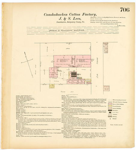 Conshohocken Cotton Factory, Hexamer General Surveys, Volume 8