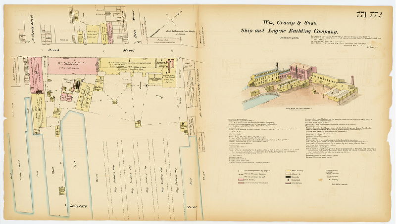 William Cramp & Sons Ship and Engine Building Co., Hexamer General Surveys, Volume 9