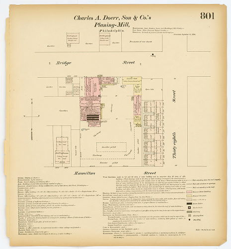 Doerr's Sawing and Planing Mill, Hexamer General Surveys, Volume 9