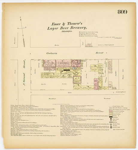 Enser & Theurer's Lager Beer Brewery, Hexamer General Surveys, Volume 9