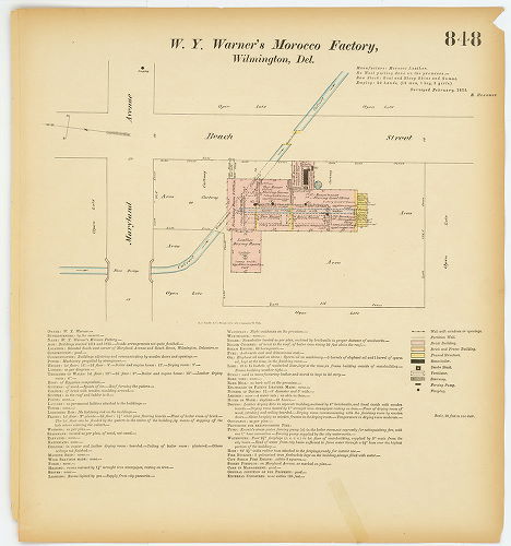 Warner's Morocco Factory, Hexamer General Surveys, Volume 9