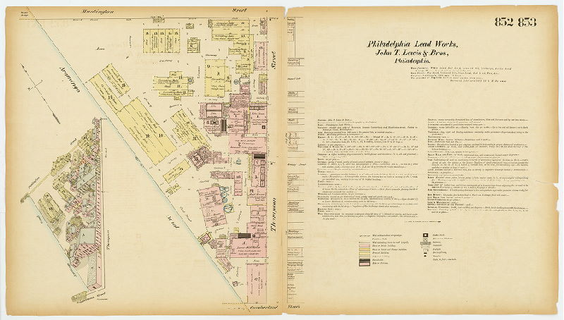 Philadelphia Lead Works, Hexamer General Surveys, Volume 9