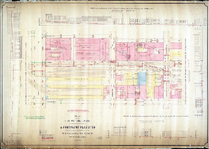 Plan (alternate image), Plan for the use of the jury in the matter of the revision of a portion of Plan No. 58 made necessary by the construction of the Pennsylvania Ave. Subway. Fifteenth Ward, Philadelphia