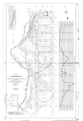 Plan, Plan of the unopened portion of Cobbs Creek Park and Parkway from Market St. to the south line of Cedar Ave. extended. Forty-sixth Ward. Made for the Law Department in the matter of the condemnation thereof. [Ordinance May 4, 1911]