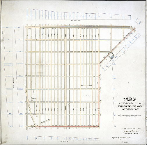 Plan (alternate image), Plan of extension of the Frankford and Southwark Passenger Railway [Approved by Board of Surveyors Sept. 15, 1873]